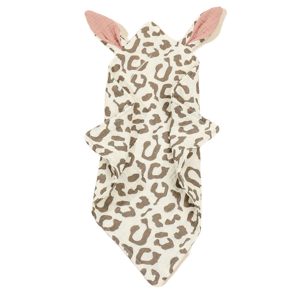 1love2hugs3kisses Cuddle Cloth Leopard With Ears