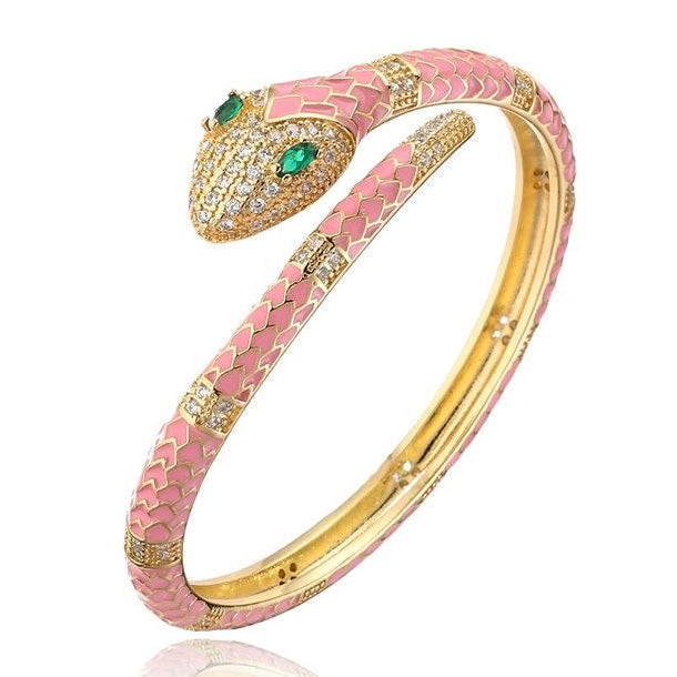 snake-bangle-bracelet-enamel-