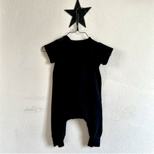 Pre Loved Black Cute baby jumpsuit size 6-9 months