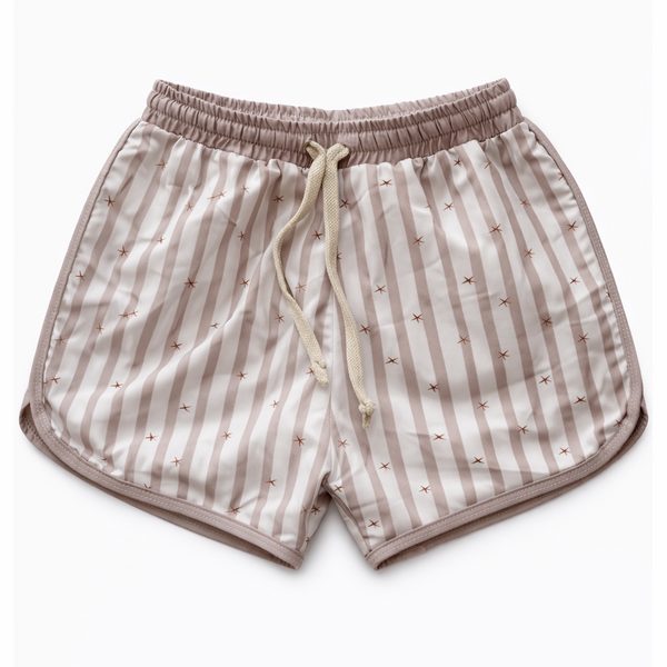 Mrs.Ertha Stevie Swim Shorts - Striped Harmony