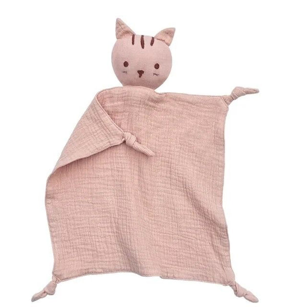 1love2hugs3kisses Cuddle Cloth Cat Pink