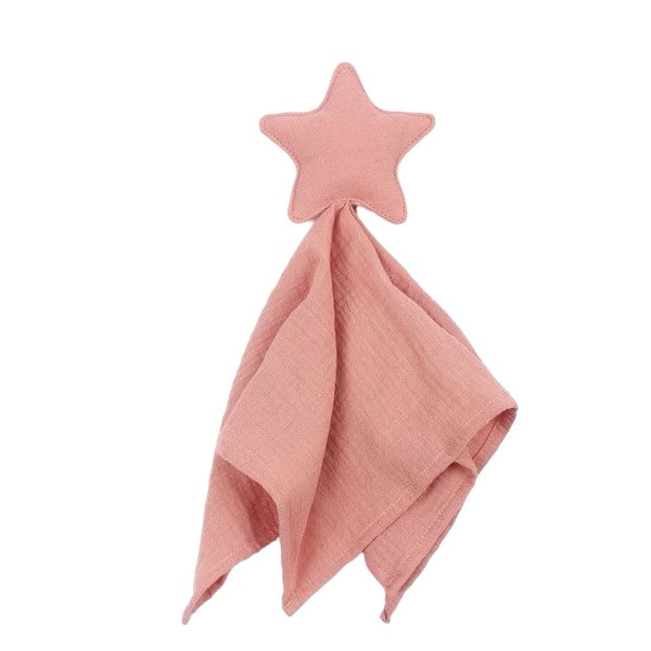 1love2hugs3kisses Cuddle Cloth Star Pink