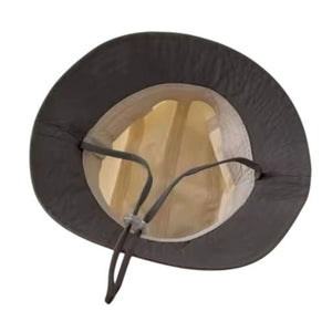 1love2hugs3kisses Baby Panda Bucket Hat With Ears Dark Grey