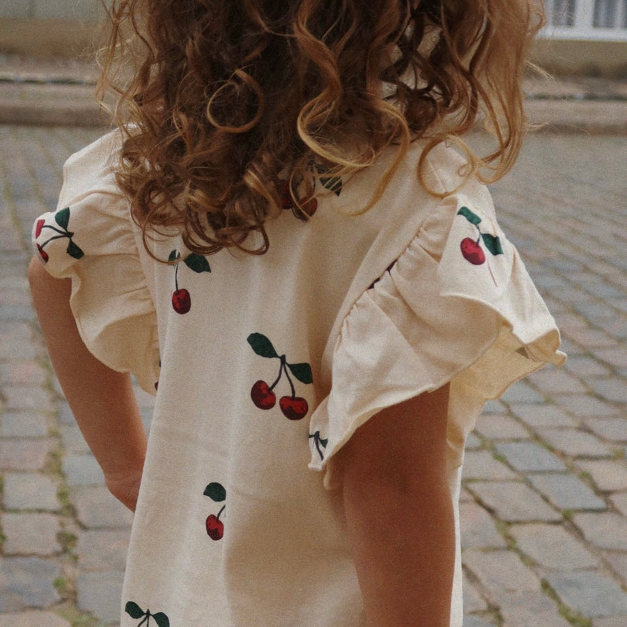 Konges Sløjd Lin Frill Set - Ma Grande Cerise