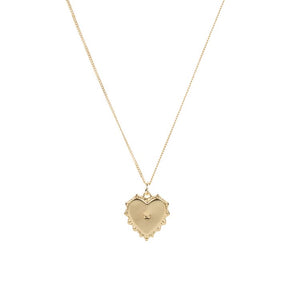 A-La Star Heart Necklace Gold