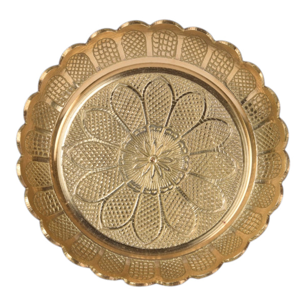 À la Collection Flower Bowl Large Brass - Gold Available at 1love2hugs3kisses ibiza