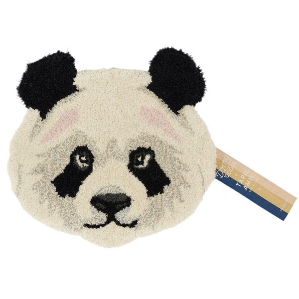 Doing Goods Plumpy Panda Head Rug available at 1love2hugs3kisses ibiza