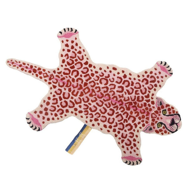 Doing Goods Doing Goods Pinky Leopard Rug Large