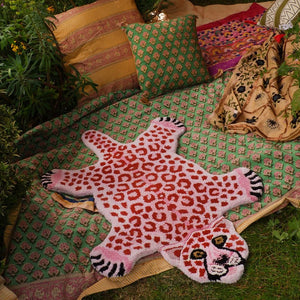 Doing Goods Doing Goods Pinky Leopard Rug Small