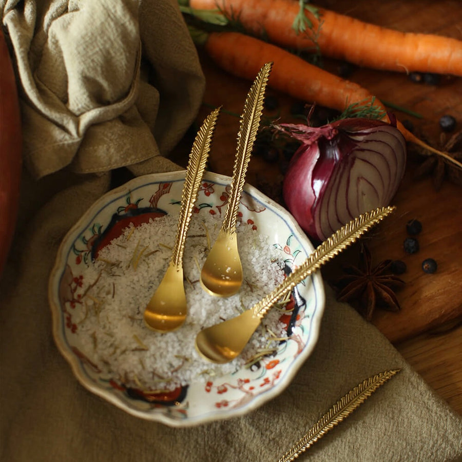 Doing Goods Stella Feather Tea Spoon Set