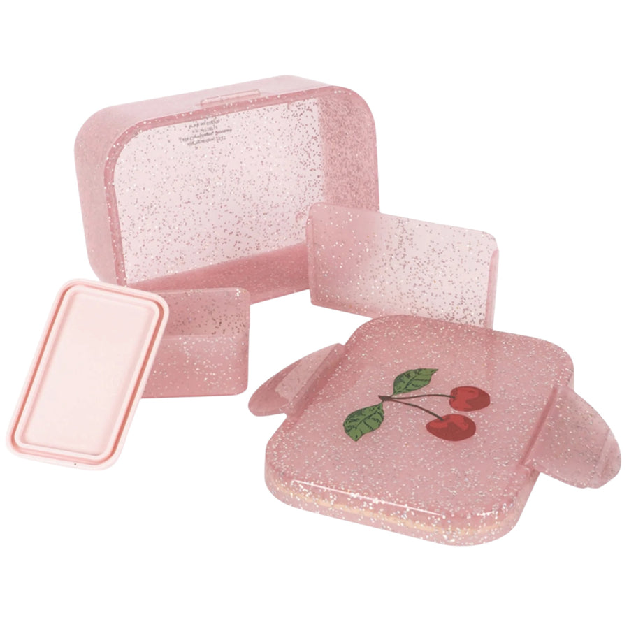 Konges Sløjd Lunch Box Glitter - Cherry