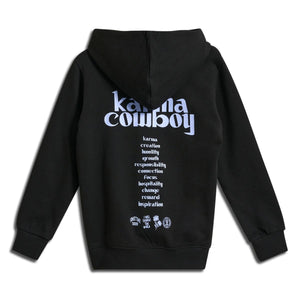 Sometime Soon Karma Hoodie Black