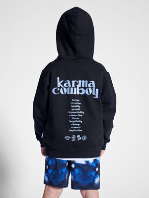 Sometime Soon Karma Hoodie Black