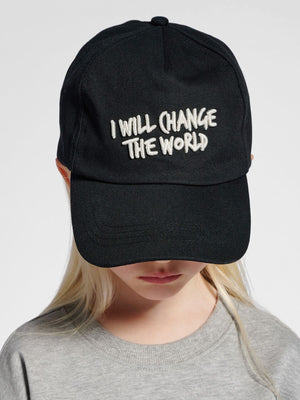 Sometime Soon World Cap Black