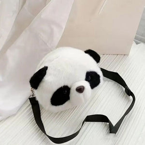 1love2hugs3kisses Plush Kids Mini Panda Bag