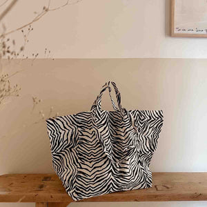 Rose in April Elisa Bag Zebra Naturel