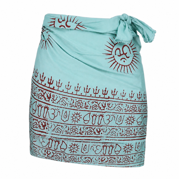 Boho Beach Pareo – Mint Aqua