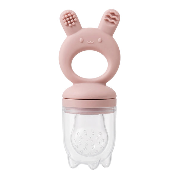 Baby Fruit Feeder Bunny – Pink