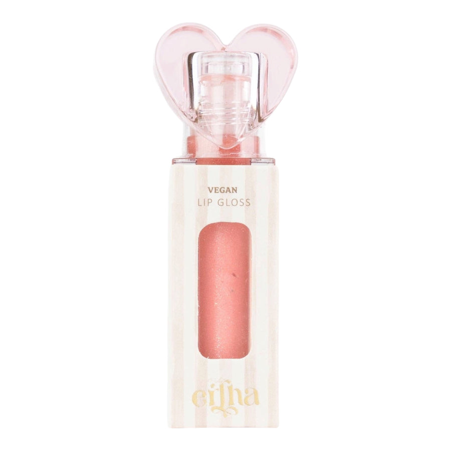 Mrs.Ertha Glimmies Flavored Vegan Lip Gloss - Glitter Pink