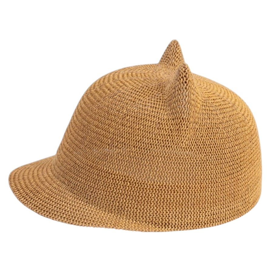 Bear Ears Straw Hat – Brown