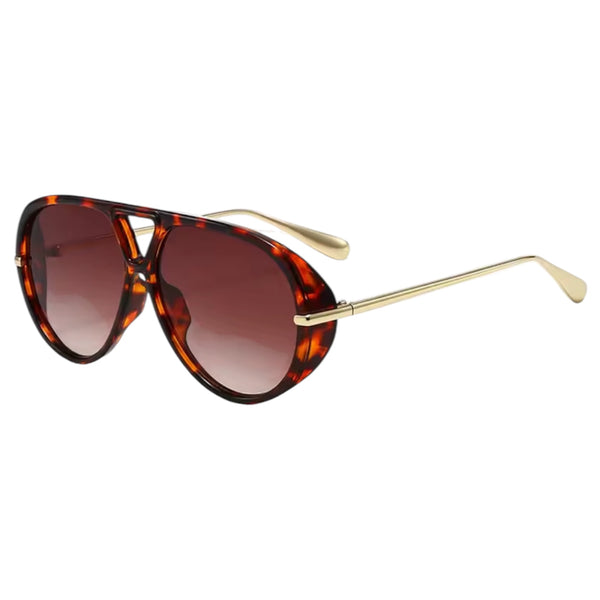 Aviator Sunglasses –  Tortoiseshell / Tea