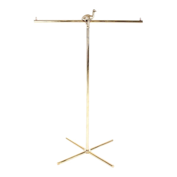 À la Collection Jewelry Stand Ostrich- Gold