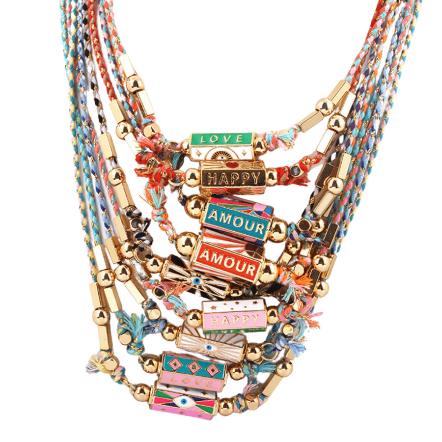 1Love 2Hugs 3Kisses Love Locket Necklace Pink