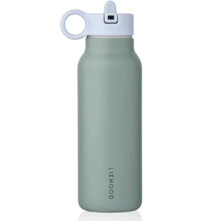 Liewood Falk Water Bottle Crocodile - Peppermint / Garden Green