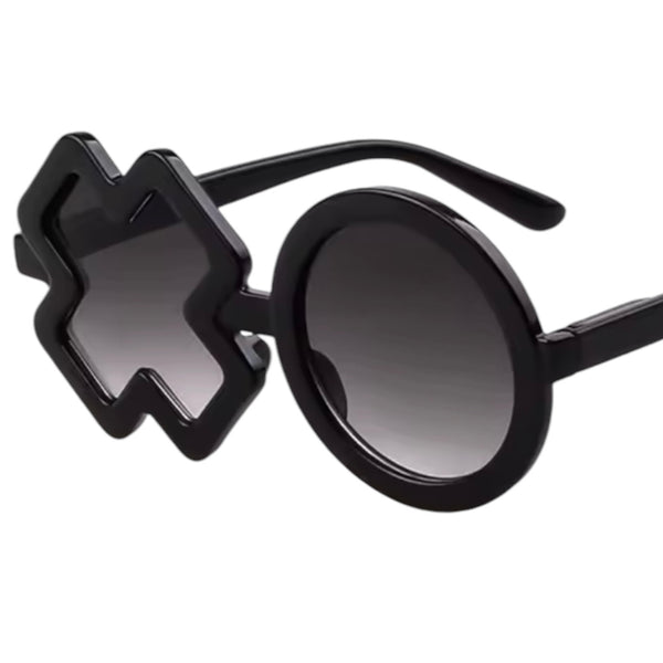 Kids XO Sunglasses – Black Available at 1love2hugs3kisses Ibiza