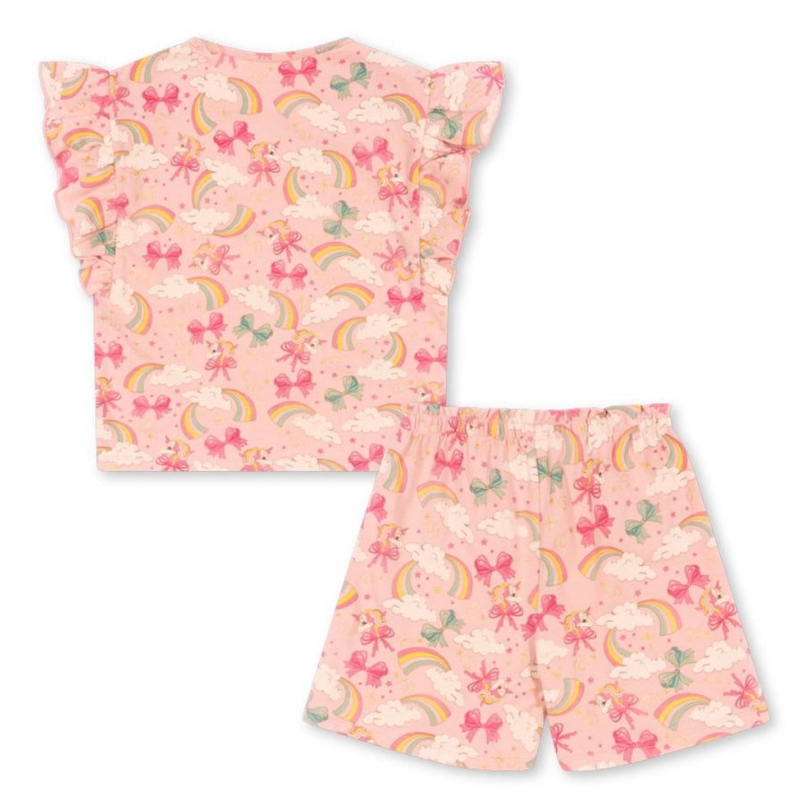 Konges Sløjd Lin Frill Set - Rainbow Bow available at 1love2hugs3kisses ibiza