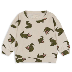 Konges Sløjd Itty Sweatshirt - Crocodile