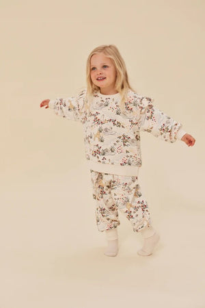 Konges Sløjd Loupy Lou Frill Sweatshirt - Mizumi