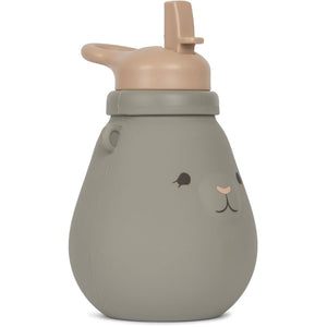 Konges Sløjd Silicone Drinking Bottle Teddy - Whale