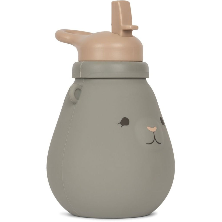 Konges Sløjd Silicone Drinking Bottle Teddy - Whale