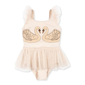 Konges Sløjd Strut Swimsuit - Swan Brasilian Sand