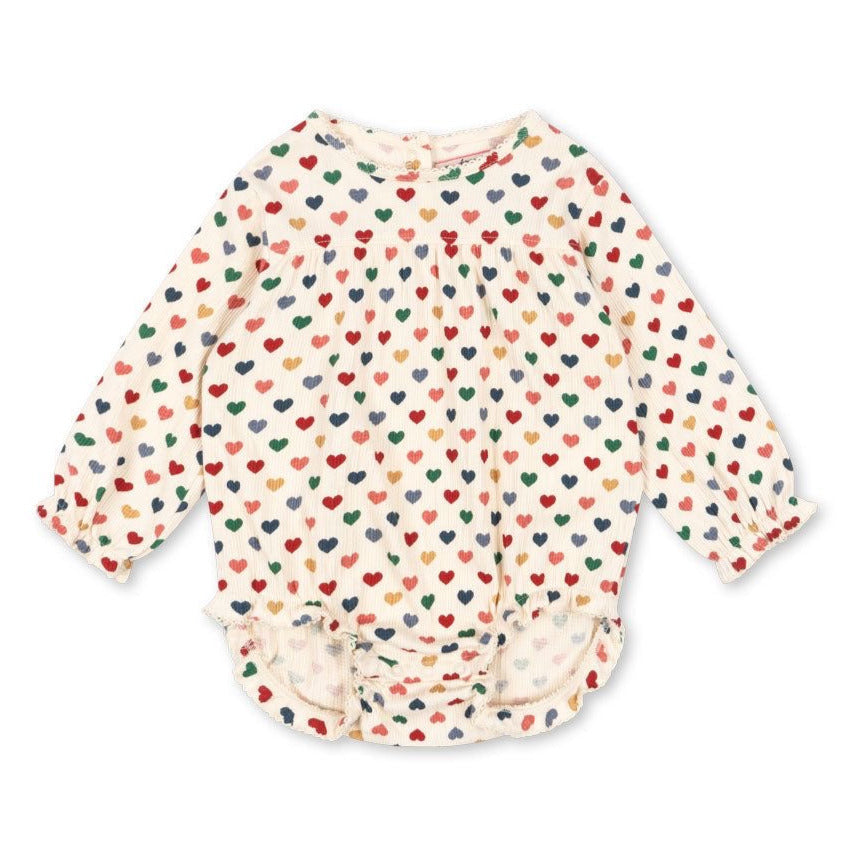 Konges Sløjd Chleo Romper - Coeur Coloré