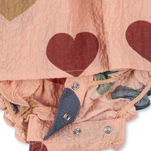 Konges Sløjd Elin Romper - Coeur Rose Coloré