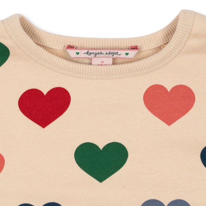 Konges Sløjd Lou Sweat Shirt - Bon Coeur Coloré