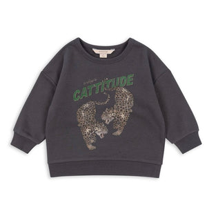Konges Sløjd Lou Sweatshirt Cattitude - Magnet
