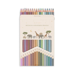 Konges Sløjd Metallic Coloring Pencils - Multi