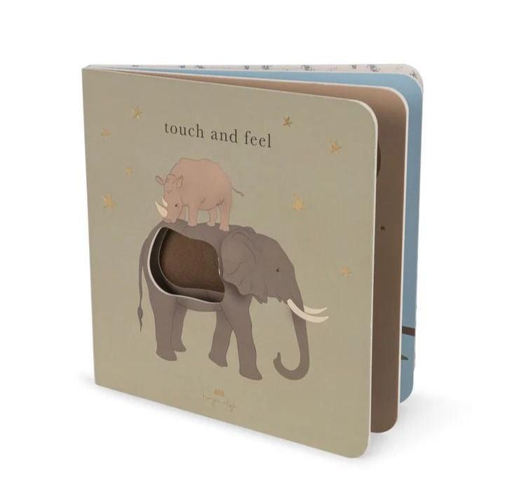 Konges Sløjd Touch And Feel Book - Safari