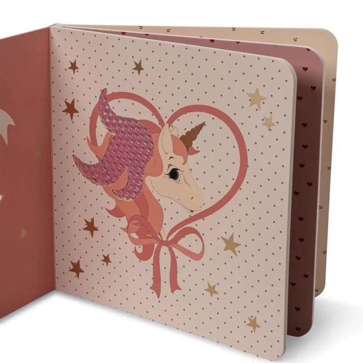 Konges Sløjd Touch And Feel Book - Unicorn