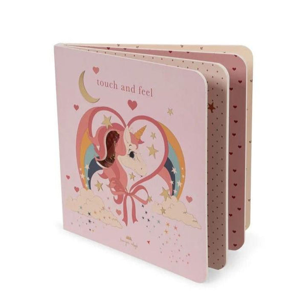 Konges Sløjd Touch And Feel Book - Unicorn