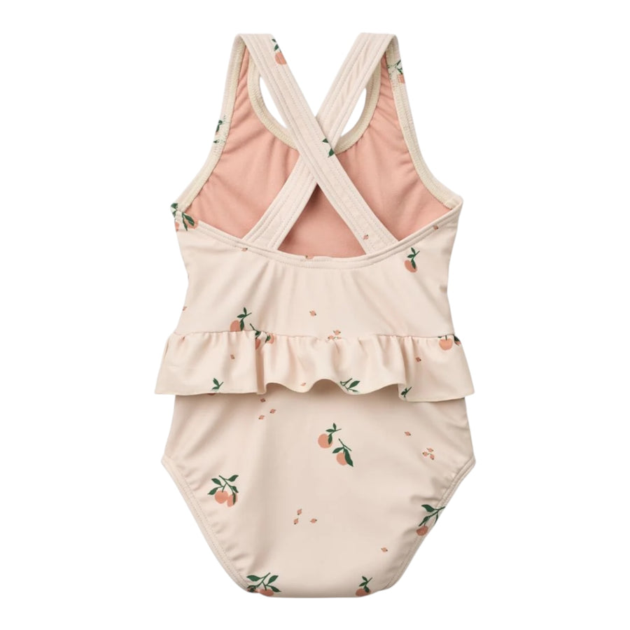 Liewood Amara Baby Swimsuit Peach - Sea Shell