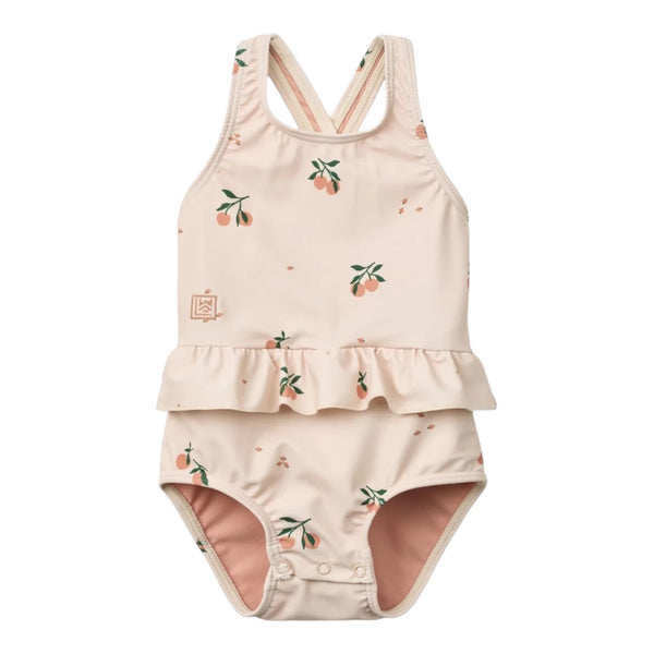 Liewood Amara Baby Swimsuit Peach - Sea Shell