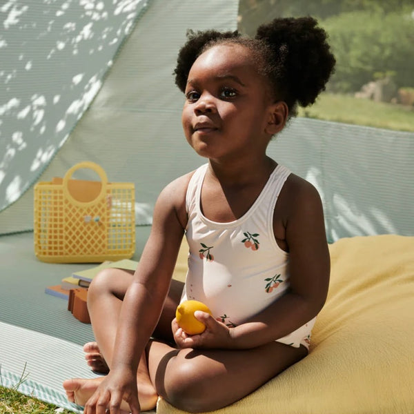 Liewood Amara Baby Swimsuit Peach - Sea Shell from 1love2hugs3kisses Ibiza