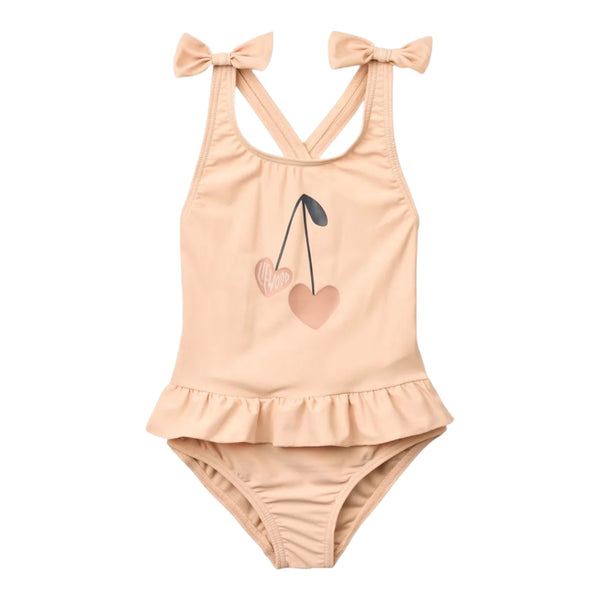 Liewood Amara Swimsuit with Bow - Apple Blossom