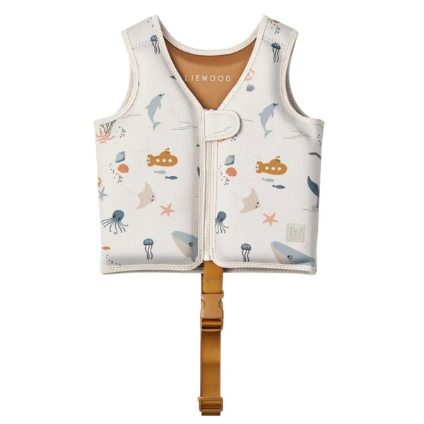 Liewood Dove Swim Vest Sea Creature / Sandy