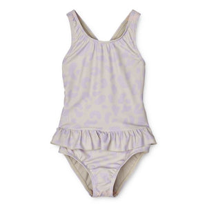 Liewood Amara Swimsuit Leo / Misty lilac