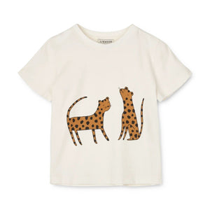 Liewood Apia Printed Shortsleeve T-shirt Leopard / Sandy